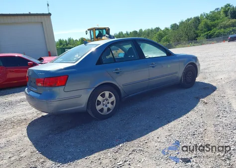 2010 Hyundai Sonata Gls from USA, damaged, VIN 5NPET4AC3AH584296